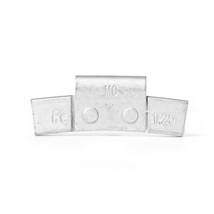 Tire Mechanic's Resource 1.25 oz MCFE Series Steel Clip Wheel Weight (Box of 25)