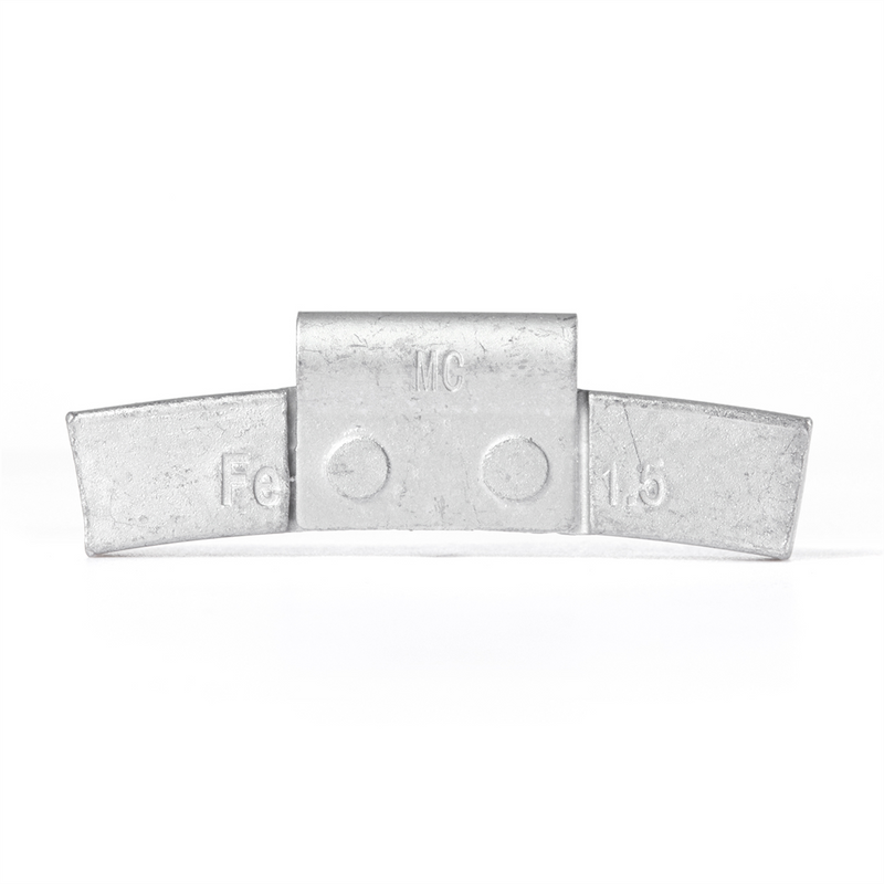 1.5 oz MCFE Series Steel Clip Wheel Weight (Box of 25)