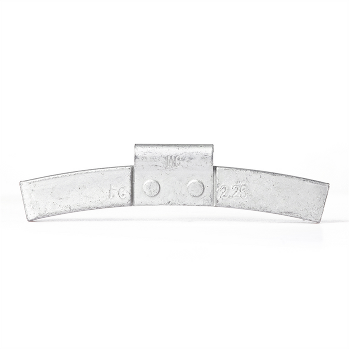Tire Mechanic's Resource 2.25 oz MCFE Series Steel Clip Wheel Weight (Box of 25)