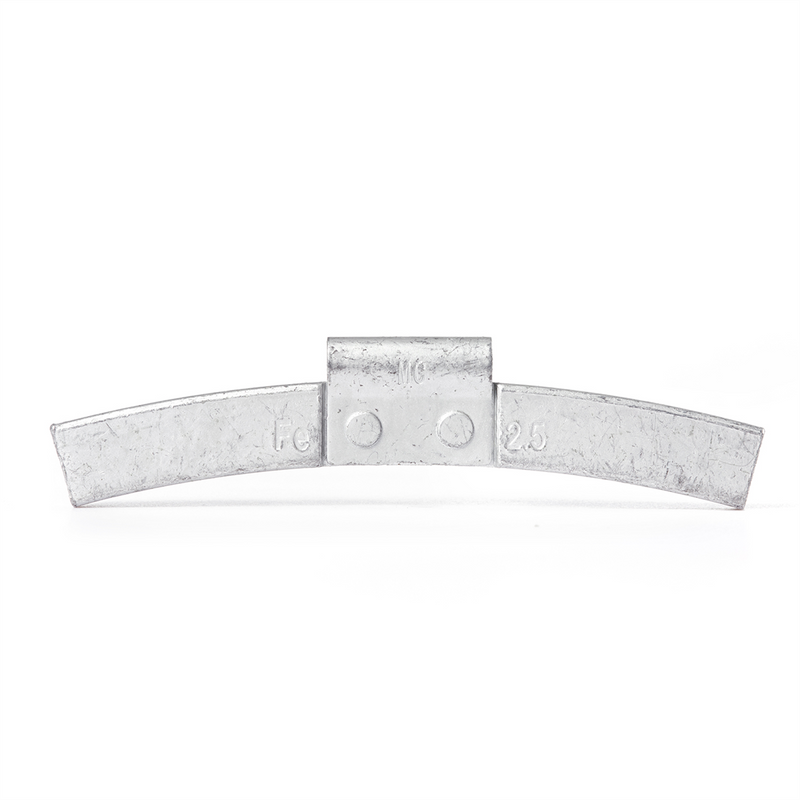 Tire Mechanic's Resource 2.50 oz MCFE Series Steel Clip Wheel Weight (Box of 25)