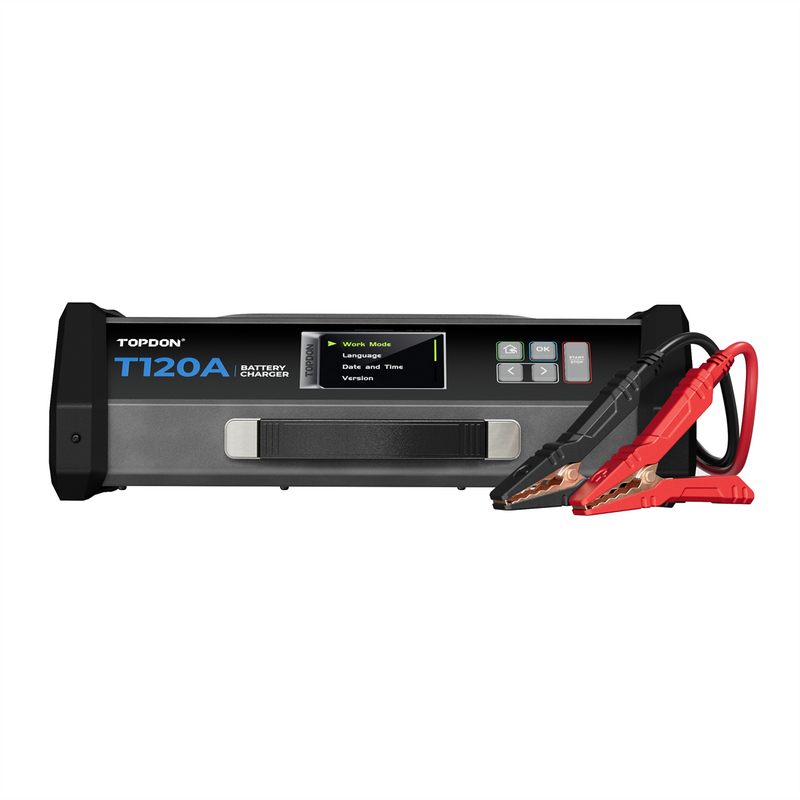 Tornado120000 - 120A Stable Power Supply and 12V Battery Charger - 16.5 Ft.