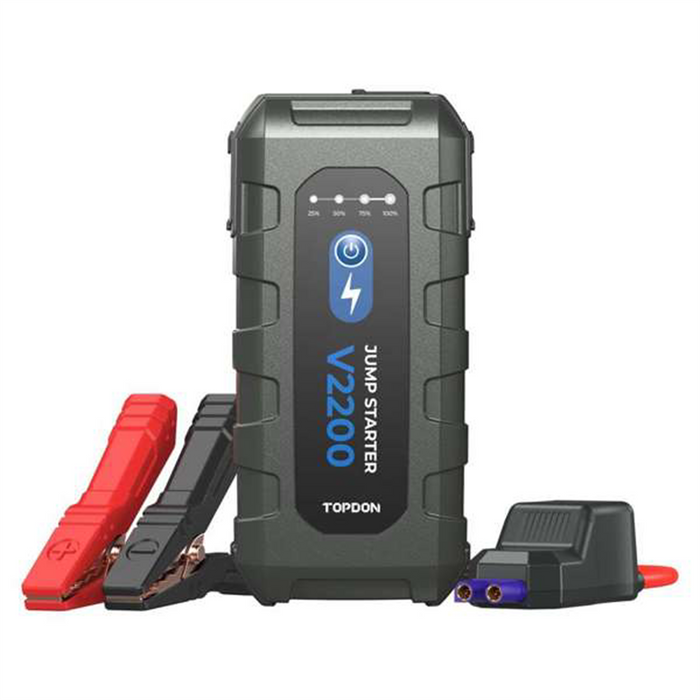 Topdon - 2200 Peak Amp Jump Starter & Booster