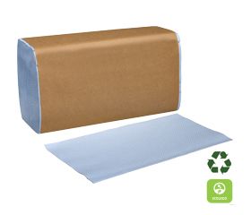 Tork / SCA Tissue Windshield Ppr Blue 2P Flded 16/140