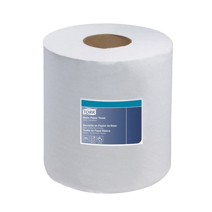 Tork / SCA Tissue Tork 120133 Centerfeed Hand Towel, 7.8 in Dia x 983.33 ft L x 8-1/4 in W Roll, 100
