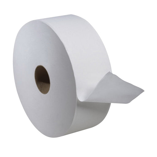 Tork / SCA Tissue Tork 12021502 Jumbo Bath Tissue Roll, 10 in Dia x 1600 ft L x 3.48 in W, 2 Plys