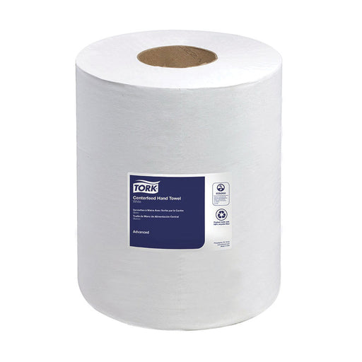 Tork / SCA Tissue Tork 121201 Soft Centerfeed Hand Towel, 7.8 in Dia x 590 ft L x 9 in W Roll, 600,