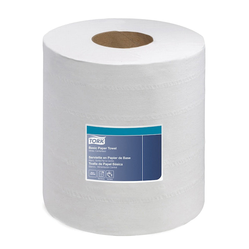 Tork / SCA Tissue Tork 121202 Soft Centerfeed Hand Towel, 7.8 in Dia x 599.83 ft L x 8-1/4 in W Roll