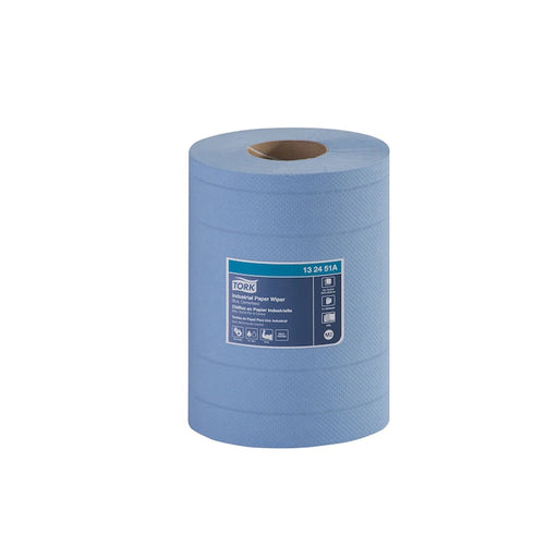 Tork / SCA Tissue Tork 132451A Centerfeed Industrial Wiper, 7-1/2 in Dia x 249.38 ft L x 10 in W Rol