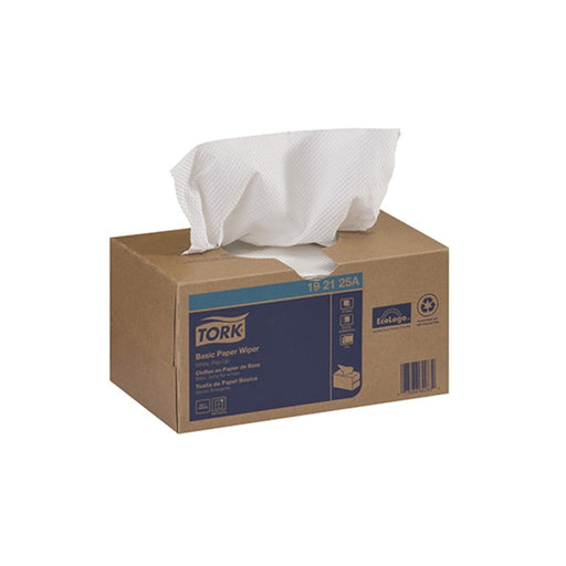 Tork / SCA Tissue Tork 192125A Pop-Up Box Basic Wiper, 10-1/4 in L x 9 in W, 110, Paper, White, 2 Pl