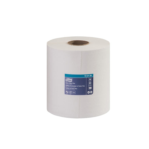 Tork / SCA Tissue Tork 192128 Centerfeed Wiper Plus, 9-1/4 in Dia x 380 ft L x 9.8 in W Roll, 300, P