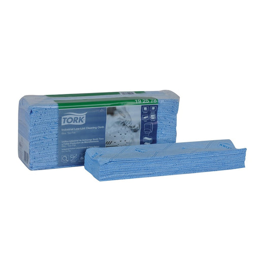 Tork / SCA Tissue Tork 192578 Top-Pak Industrial Low Lint Cleaning Cloth, 12.83 in L x 15.35 in, 80,