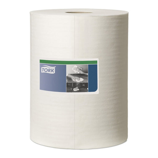 Tork / SCA Tissue Tork 510137 Centerfeed Cleaning Cloth, 9.84 in Dia x 416.67 ft L x 12.6 in W Roll,