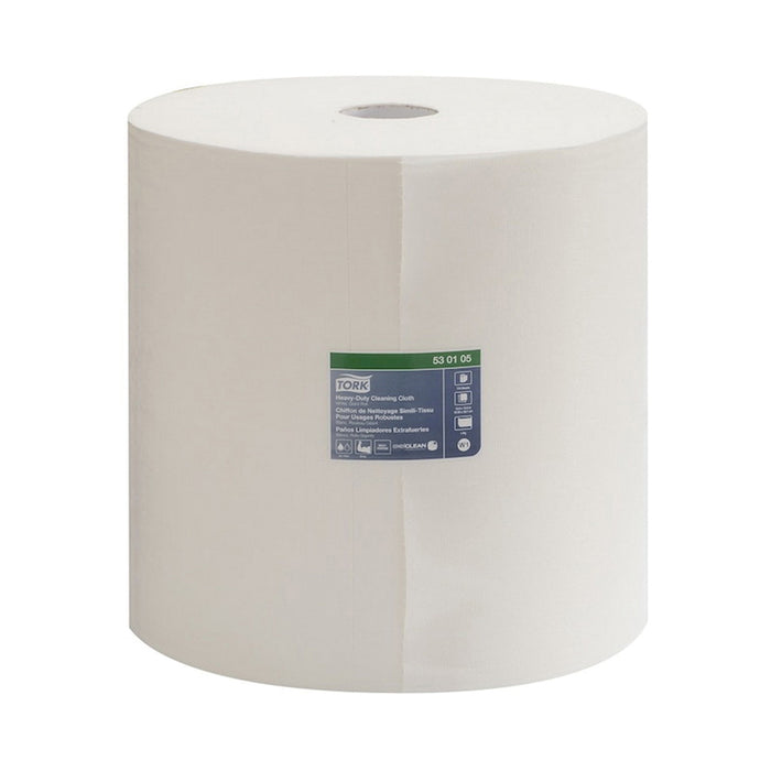 Tork / SCA Tissue Tork 530105 Heavy Duty Giant Roll Cleaning Cloth, 15 in Dia x 914.38 ft L x 12.6 i