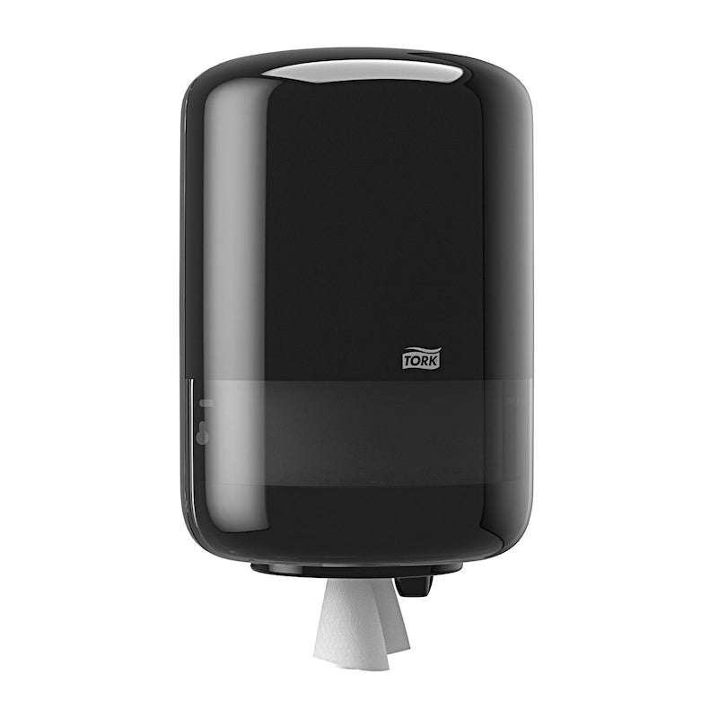 Tork / SCA Tissue Tork 559028A Dispenser, 9 in L x 14.4 in H x 9.4 in W, Plastic, Black