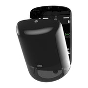 Tork / SCA Tissue Tork 559028A Dispenser, 9 in L x 14.4 in H x 9.4 in W, Plastic, Black — view 3