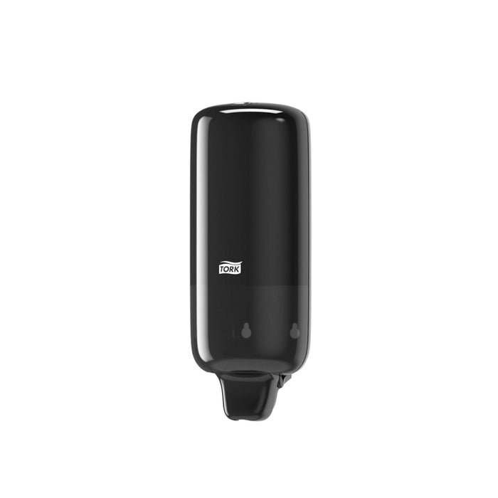 Tork Liquid Skincare Dispenser 570028A, 4-1/2 in L x 11-1/2 in H x 4.4 in W, Black Plastic