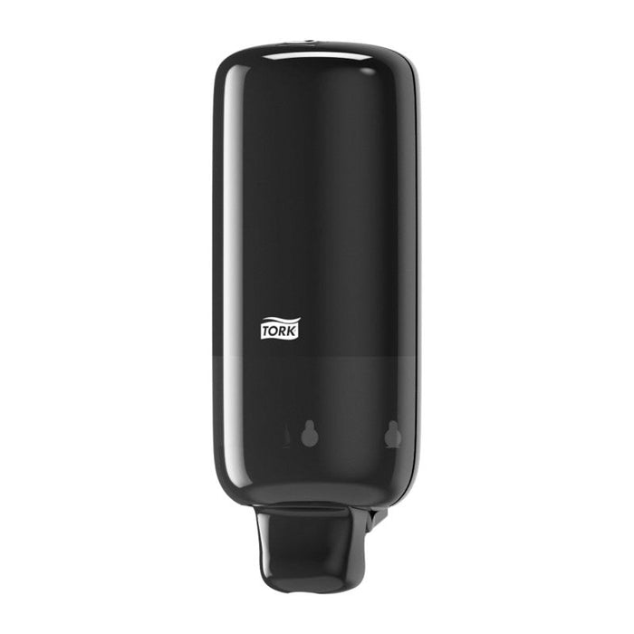 Tork / SCA Tissue Tork 571508 Manual Dispenser, 4.1 in L x 11.3 in H x 4-1/2 in W, Plastic, Black — view 3