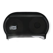 Tork / SCA Tissue Tork 59TR Twin Dispenser, 5.6 in L x 8.3 in H x 12.8 in W, Plastic, Smoke