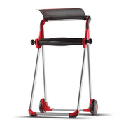 Tork / SCA Tissue Tork 6520281 Floor Stand, 20.9 in L x 39.6 in H x 25.4 in W, Metal, Red — view 3
