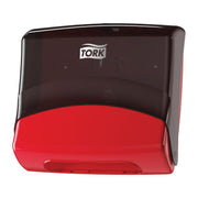 Tork / SCA Tissue Tork 6540281 Folded Wiper/Cloth Dispenser, 8.1 in L x 15-1/2 in H x 16.8 in W, Pla