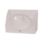 Tork / SCA Tissue Tork 655300 Dispenser, 4.2 in L x 5.7 in H x 8.4 in W, Plastic, White — view 3