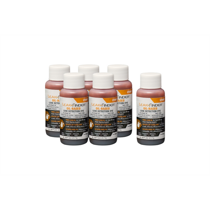 Tracer Products (6) 1-OZ BOTTLE, OIL DYE