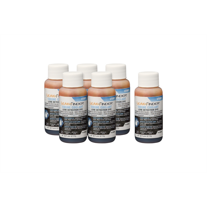 Tracer Products (6) 1-OZ BOTTLES, ENGINE COOLANT