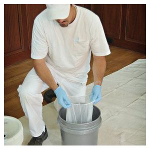 Trimaco SuperTuff 11211 Regular Mesh/Plain Top Paint Strainer, 600 um, Polyester, For 2 gal Paint Ca — view 2