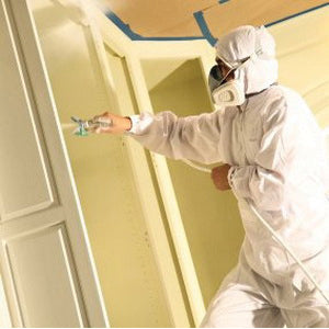 Trimaco SuperTuff 28044 Anti-Static Breathable Spray Suit 2X-Large White Polyester
