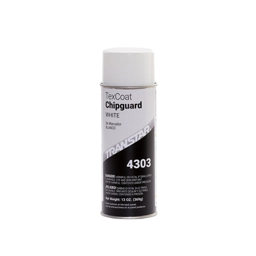 Transtar Autobody Technology 4303 Tex Coat Chip Guard, 16 oz, White, Aerosol