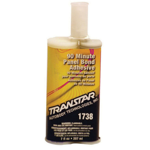Transtar Autobody Technology 1738 Panel Bond Adhesive, 200 mL Cartridge, White/Gray, Liquid, 24 to 3