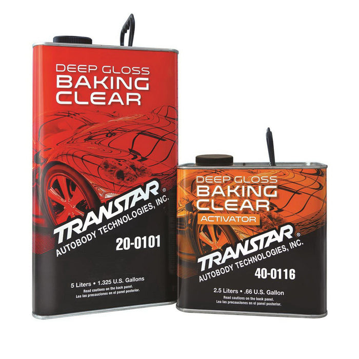 Transtar Autobody Technology 20-0101 Baking, 5 L Can, Deep Gloss, 2:1 Mixing