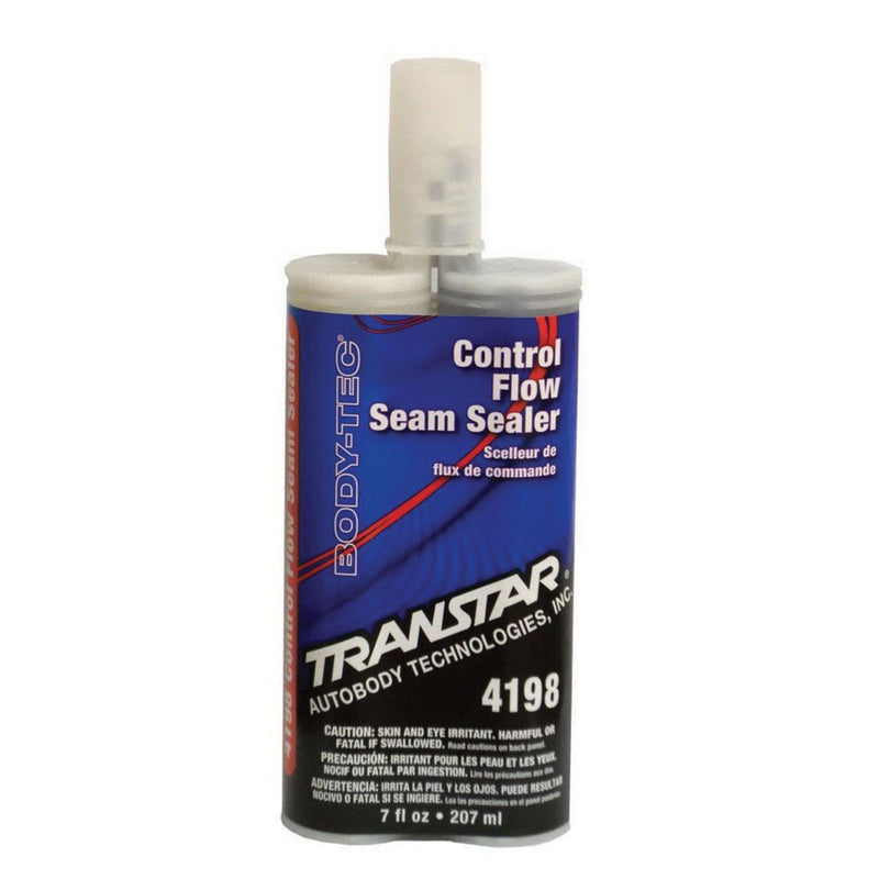 Transtar Autobody Technology 4198 Control Flow Seam Sealer, 200 mL Can, Gray, Liquid, 1.5 to 2 hr Cu