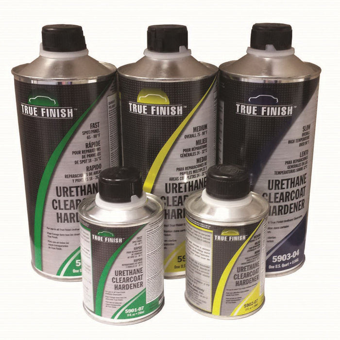 Transtar Autobody Technology True Finish 5902-04 Medium Hardener, 1 qt Can, Clear, Liquid, Use With: