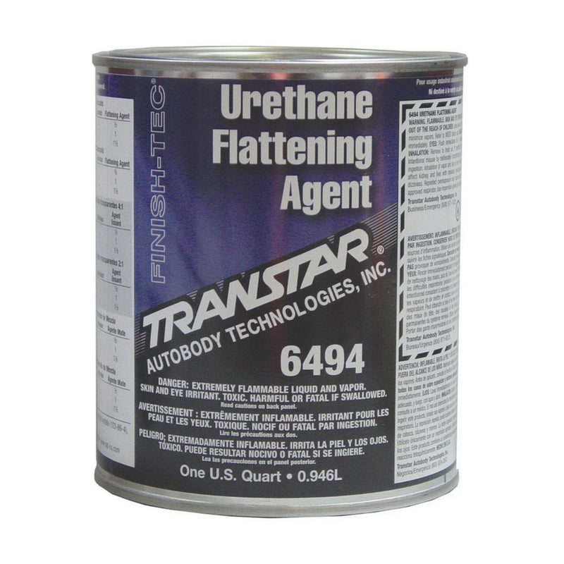 Transtar Autobody Technology 6494 Urethane Flattening Agent, 1 qt Can, Off White, Paste