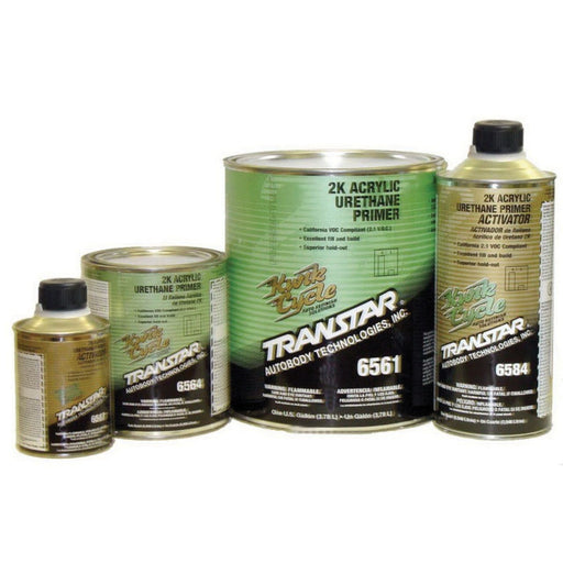 Transtar Autobody Technology 6587 Primer Activator, 1/2 pt Can, Clear, Liquid, Use With: 2K Acrylic
