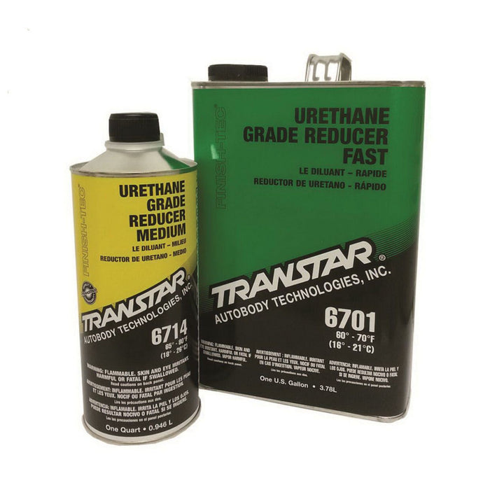 Transtar Autobody Technology 6721-F 6700 Series Urethane Grade Reducer, 1 gal Can, Slow Speed/75 to