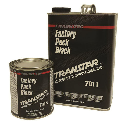 Transtar Autobody Technology 7011 Factory Pack, 1 gal Can, Black