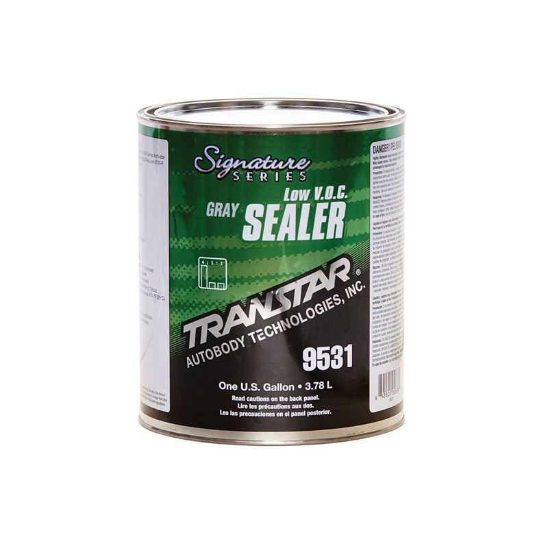 Transtar Autobody Technology 9531 9400 Signature Series Low VOC Sealer, 1 gal, Can, Gray, 4:1:1 Mixi