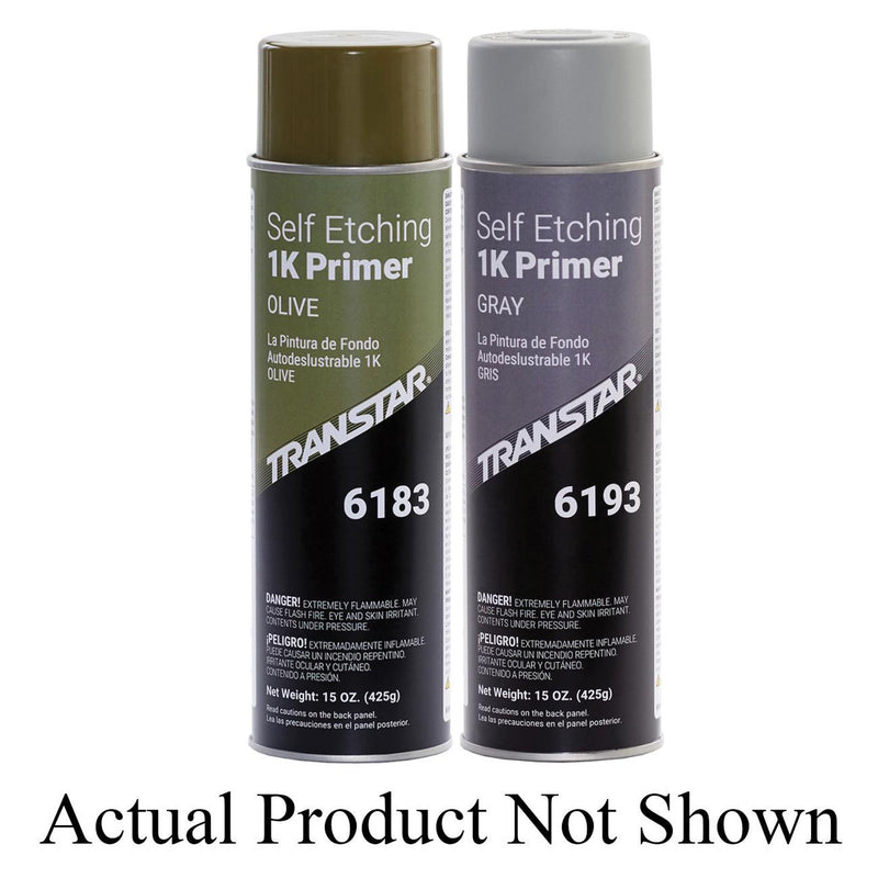 Transtar 6193 Self-Etching 1K Primer - Gray, 20 oz Aerosol Can