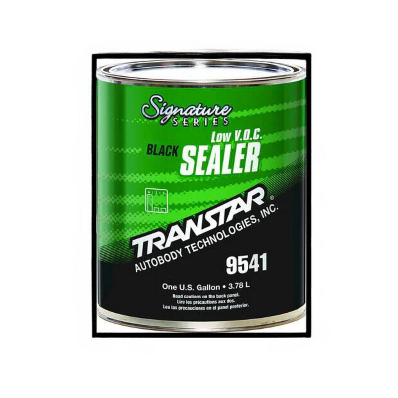 Transtar Autobody Technology 9541 9400 Signature Series Low VOC Sealer, 1 gal, Can, Black, 4:1:1 Mix