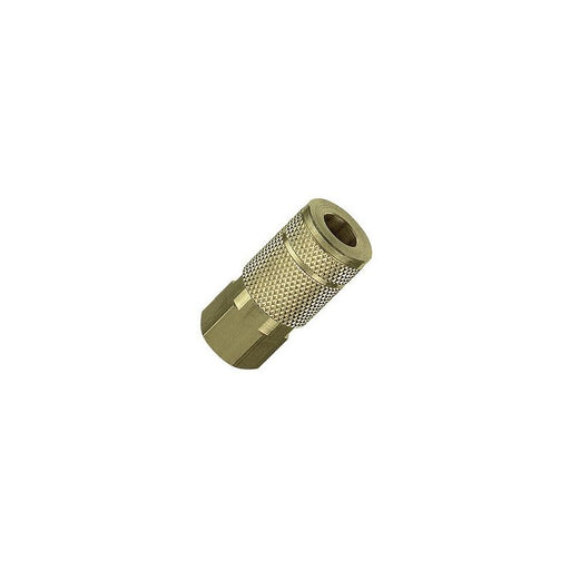 Tru-Flate 13-135 Carded Coupler, 1/4 in, FNPT, Brass