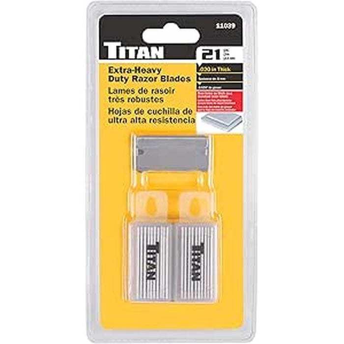 Titan Hand Tools HEAVY DUTY RAZOR BLADES