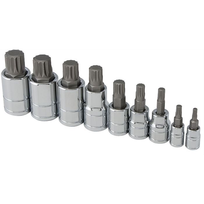 Titan Hand Tools 9-PC 1/4 IN. 3/8" AND 1/2" DR