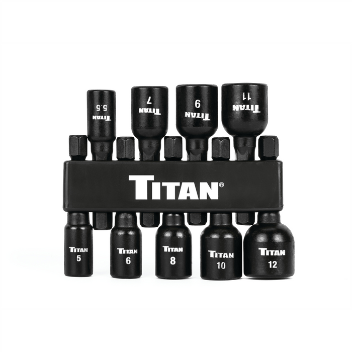 Titan Hand Tools 9 Pc. Metric Magnetic Nu