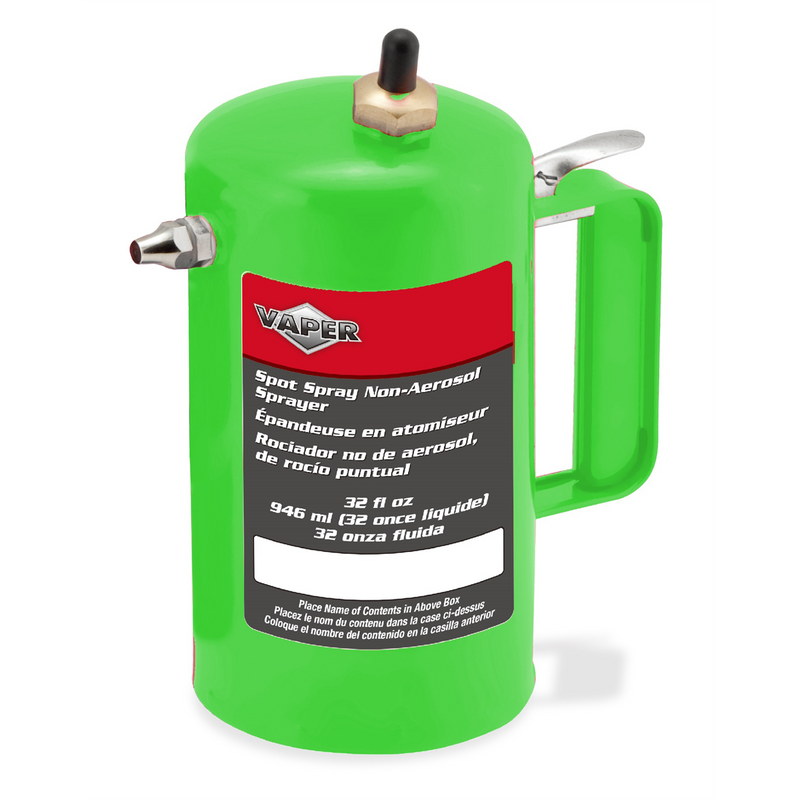 Green Non-Aerosol Spot Sprayer - Refillable, 80-150 psi, Part 19425