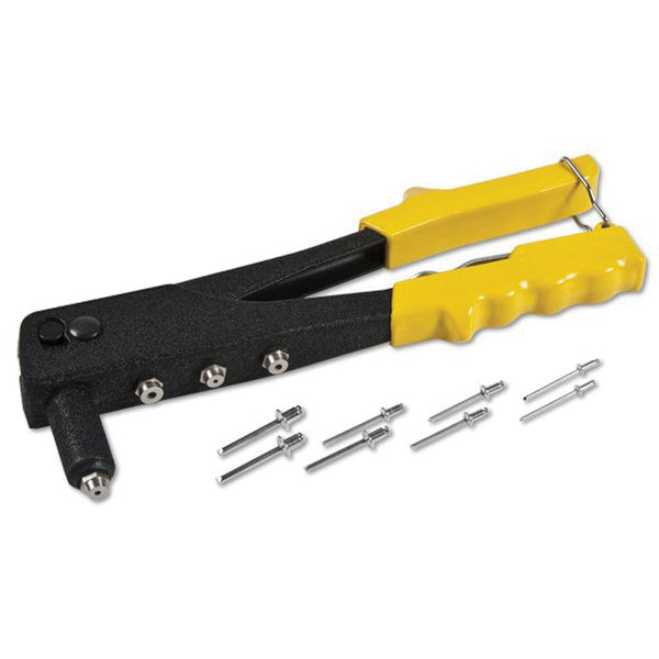 15052 Hand Riveter, includes 60 rivets, ABS-JA body, sizes 3/32- to 3/16-in