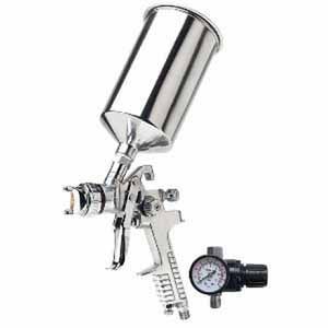 Titan 19114 HVLP Gravity Feed Spray Gun 1.4 mm Nozzle, 1000 cc Cup, Includes Locking Pressure