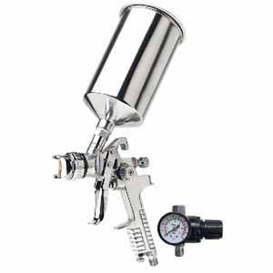 Titan Hand Tools 19123 HVLP Gravity Feed Spray Gun, 2.3 mm Nozzle, 1000 mL Container