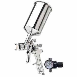 Titan 19123 HVLP Gravity Feed Spray Gun 2.3 mm Nozzle, 1000 cc Cup, Includes Locking Pressure